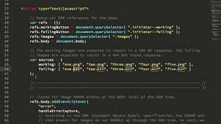 Tracking Image Error Events Using Event Delegation In JavaScript