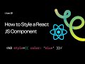 (#13) Mastering React JS Styling | A Guide to Using CSS in React | Learn how to Style React JS