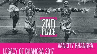 Vancity Bhangra - Second Place @ Legacy of Bhangra 2017