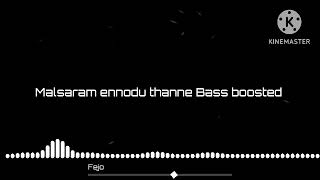 Malsaram Ennodu Thanne || Bass boosted || song || Fejo || Rap battle