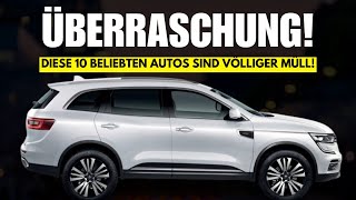 VERMEIDE DIESE TEUREN FEHLER! | DIE 10 SCHLECHTESTEN GEBRAUCHTWAGEN 🚨