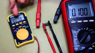 Measuring current with a pocket multimeter (#007)