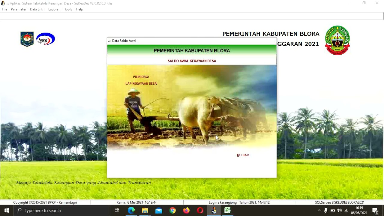 CARA INPUT SILPA TAHUN SEBELUMNYA DI PENJURNALAN SISKEUDES - YouTube