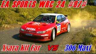 EA Sports WRC #97# Xsara Kit car vs 306 Maxi