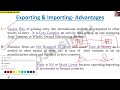 exporting u0026 importing meaning advantages limitations mode of entry in international business