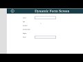 power apps dynamic form schema add controls on the fly