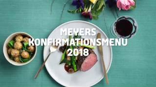 Meyers Konfirmationsmenuer 2018