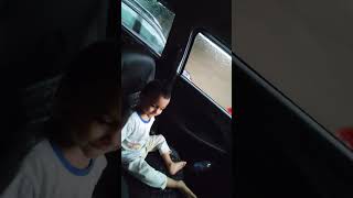 Krishu enjoying ride... #music #rap #song #hiphop #breeza #maruti #baby