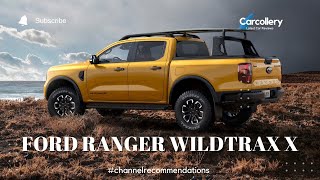 2023 Ford Ranger Wildtrak X fitted with a full-time four-wheel-drive