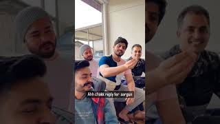 #6 gurnam Bhullar reply to sargun Mehta l latest Punjabi movie Sohreyan da pind aa gaya l #shorts