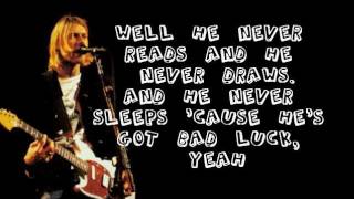 NIRVANA STAIN LYRICS VIDEO