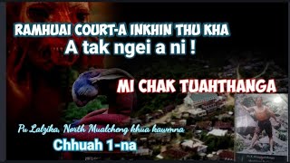 Ramhuai court-ah an inkhing a, thiam a chang || Pu Lalzika, North Mualcheng khua kawmna. Chhuah 1-na