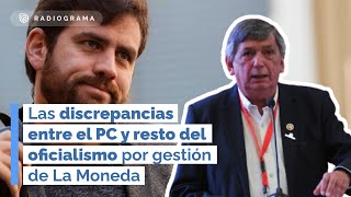 Las discrepancias entre el PC y resto del oficialismo por gestión de La Moneda (RD)