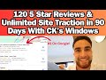 How We Helped CK's Windows BLOW UP With SEO