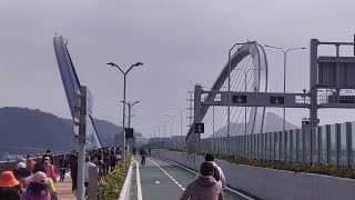 2022年12月11日 將軍澳跨灣大橋通車日單車徑漫遊［實時行駛紀錄拍攝］