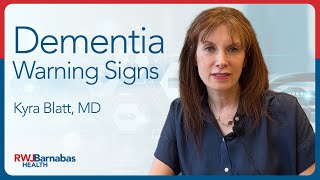 Dementia Warning Signs