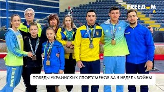 5 недель войны в Украине. Победы наших спортсменов