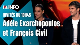 Adèle Exarchopoulos et François Civil invités du 19h45 sur M6