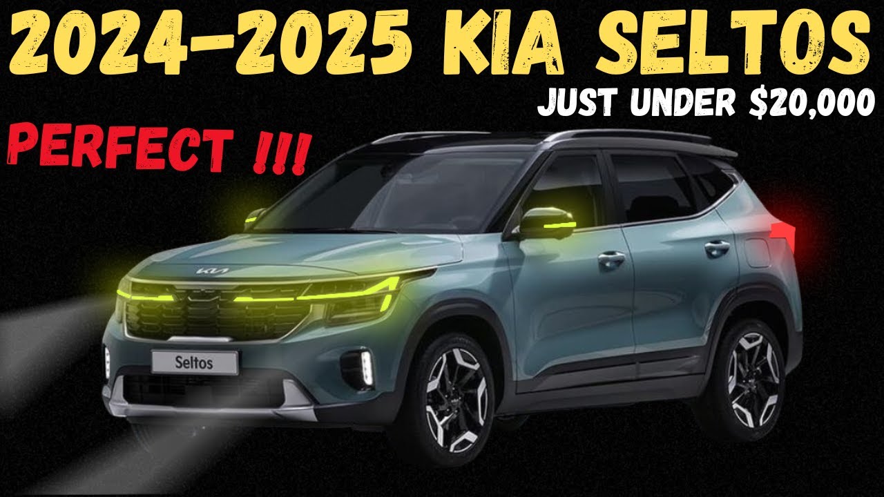 2024-2025 Kia Seltos Starts Just Under $20,000 : First Look - Release ...