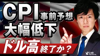 【米CPI予想】米雇用統計後はドル売りで反落の可能性｜139円前半もあり得る