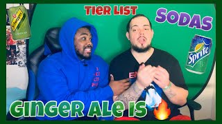 GREATEST SODAS - TIER LIST! (Sprite, Ginger Ale, Pepsi \u0026 Coca Cola)