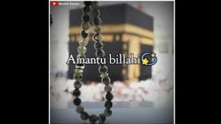 Aamantu billahi wa malaikati hi/ proud of muslim