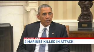 4 Marines killed in attack