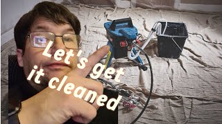 How to cleaning prepare your erbuaer airless sprayer