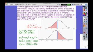 7.2.3 Combining Normal Random Variables