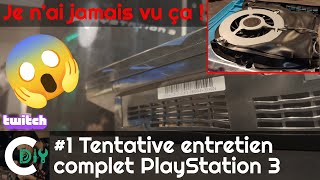 [PS3] #1 Tentative entretien complet PlayStation 3 FONDUE !