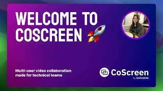 CoScreen Welcome Demo