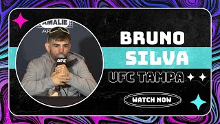 Bruno Silva full UFC Tampa pre-fight media day interview