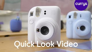 INSTAX mini 12 Instant Camera - Quick Look