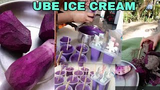 GAGAWA TAYO NG UBE ICE CREAM #ube #icecream.