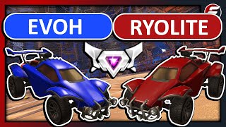 Evoh (Rank 4 NA) vs Ryolite | SSL Rocket League 1v1 Showmatch