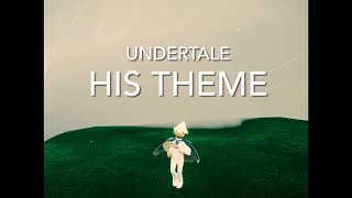 Sky: UNDERTALE His Theme [harp]