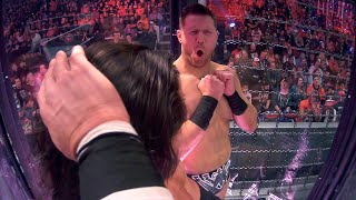 See up-close footage of Superstar reactions inside this year’s Elimination Chamber Match