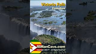 VICTORIA FALLS ZIMBABWE Waterfall JBManCave.com #Shorts