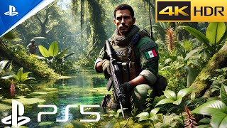 (PS5) Mexican Cartel Assault | Ultra Realistic Immersive Graphics Gameplay [4K 60FPS HDR] COD MW2