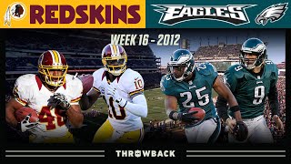 Race for the East! (Redskins vs. Eagles 2012, Week 16)