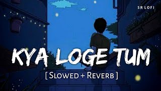 Kya Loge Tum (Slowed + Reverb) | B Praak, Jaani | Zohrajabeen | SR Lofi