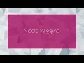 Nicole Wiggins - appearance