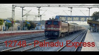 12748 - Palnadu Express spotted at Moula-Ali