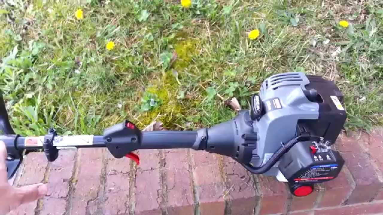 Craftsman 25CC WeedWacker Review - YouTube