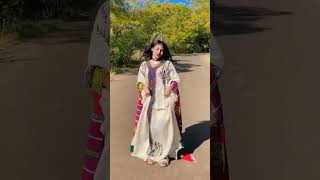 Amhara Beauty | Habesha Dress | Ethiopian Culture | TikTok | አማራ ውበት | ሀበሻ ቀሚስ | የኢትዮጵያ ባህል #shorts