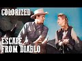 Annie Oakley - Escape from Diablo | EP31 | COLORIZED | Western