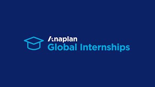 Anaplan 2019 Global Internship Program