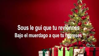 ALL I WANT FOR CHRISTMAS IS YOU ( FRANÇAIS/ESPAÑOL ) MARIAH CAREY ( SARA'H COVER ) LYRICS