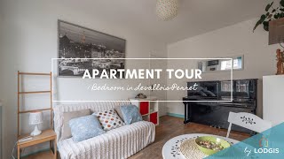 Apartment Tour // Furnished  35m2 in Paris – Ref : 2H220318