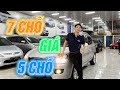 Giá xe 7 chỗ nhưng chỉ ngang với 5 chỗ thì có nên mua ? | Siêu Thị Ô tô Vương Trọng (Dầu Giây)